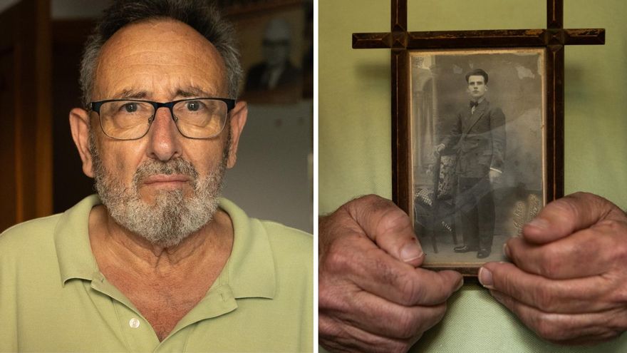 Guillem va conèixer el seu avi després de ser exhumat d'una fossa franquista: "No ho vaig poder evitar. Vaig anar cap a ell, el vaig abraçar i li vaig fer un petó"