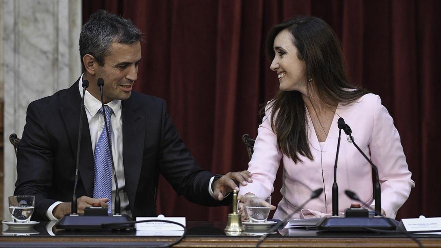 Villarruel y Menem oficializaron la restricción a la prensa por el discurso de Milei en el Congreso