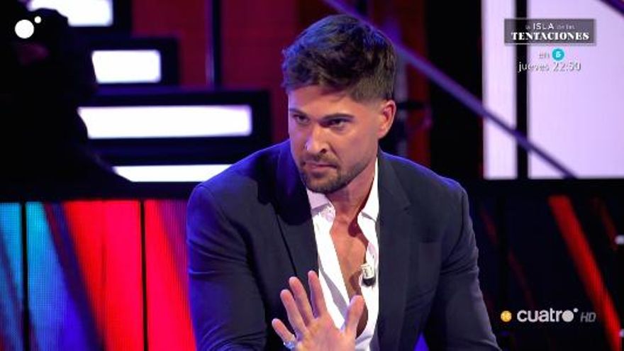 Manuel, de regreso al plató de 'La isla de las tentaciones'