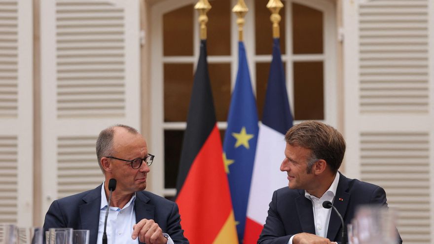 Macron destaca junto a Merz que se han acercado "mucho" las posturas franco-alemanas