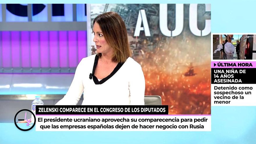 María Jamardo, en 'Ya son las ocho' sobre Gernika: "Ni el que bombardeaba era malo ni los bombardeados tan buenos"