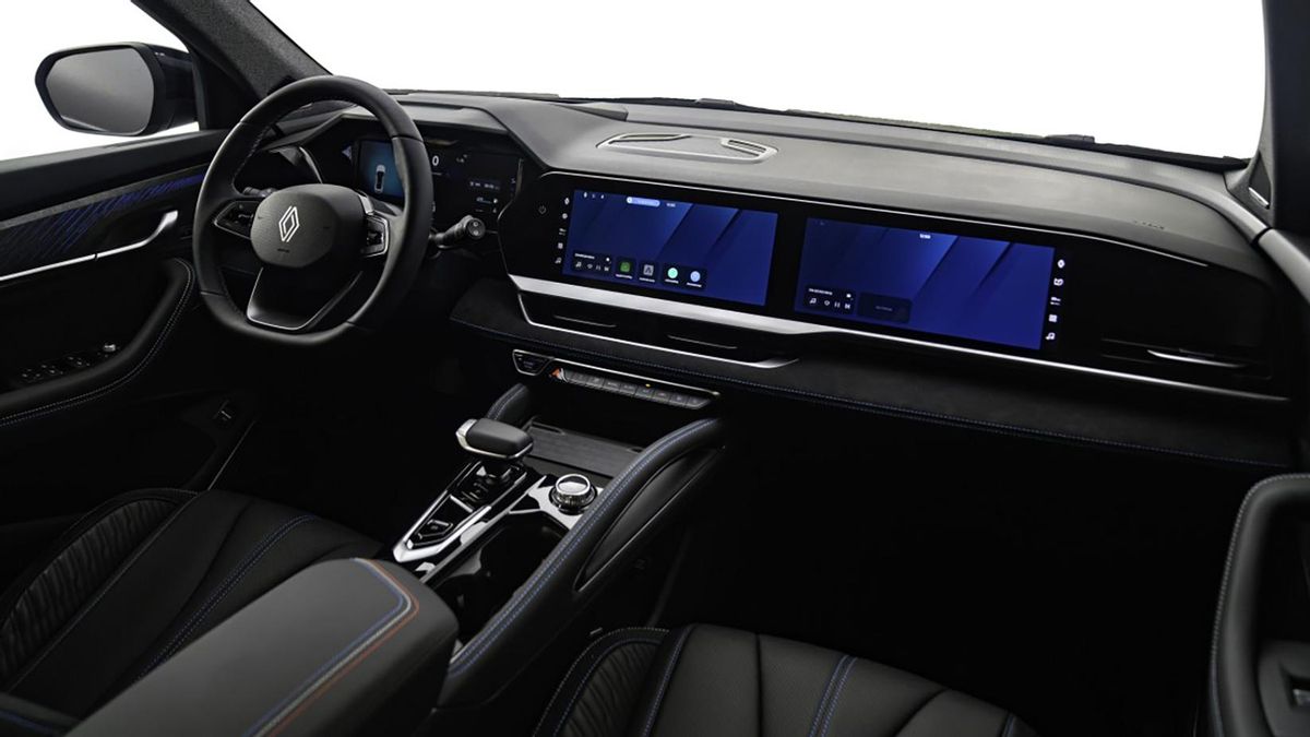 El interior del nuevo Koleos sobresale por su propuesta tecnológica y su excelente calidad percibida.