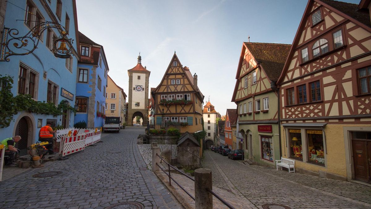Plönlein. Esta esquina es uno de los lugares más fotografiados de Europa.
