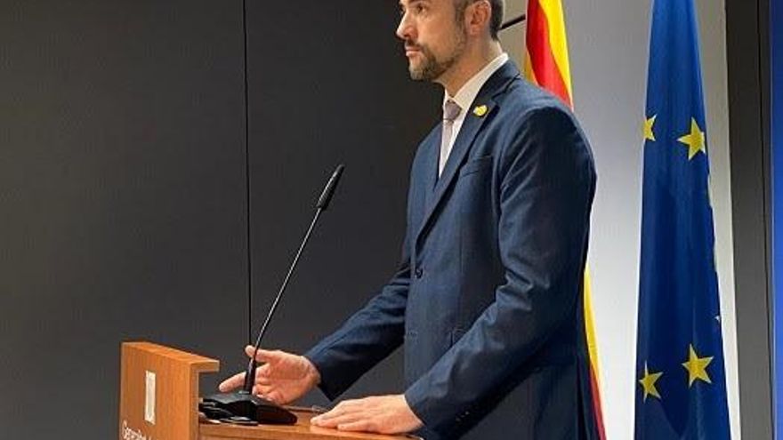 El conseller de Acción Exterior, Relaciones Institucionales y Transparencia de la Generalitat, Bernat Solé