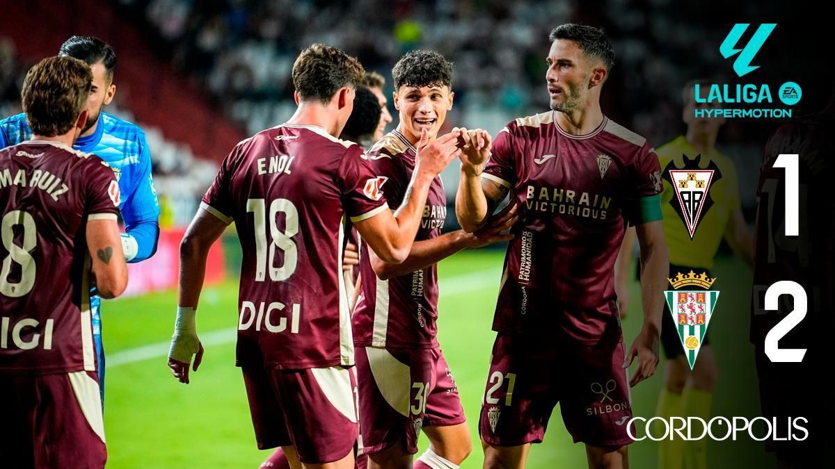 El Córdoba resucita de su propio caos (1-2)