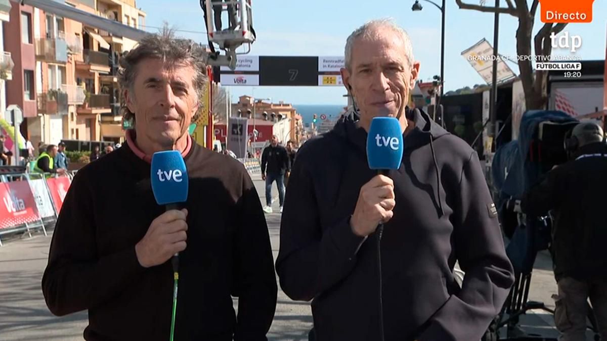 Pedro Delgado retoma sus narraciones de ciclismo en RTVE tras la polémica con sus comentarios en La Vuelta