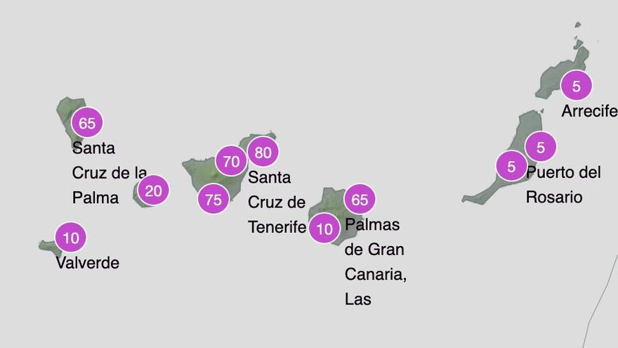 Prediccion lluvias viernes