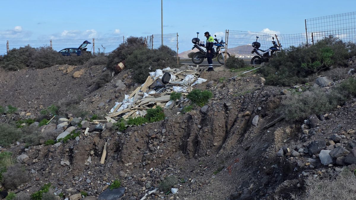 Cobraba por gestionar residuos peligrosos y en realidad los tiraba en un descampado en Gran Canaria