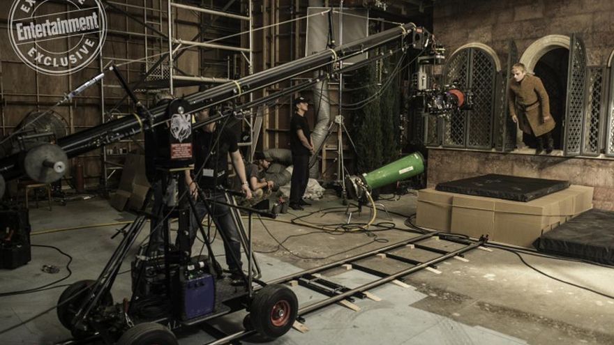 Imagen inédita del rodaje de Juego de Tronos