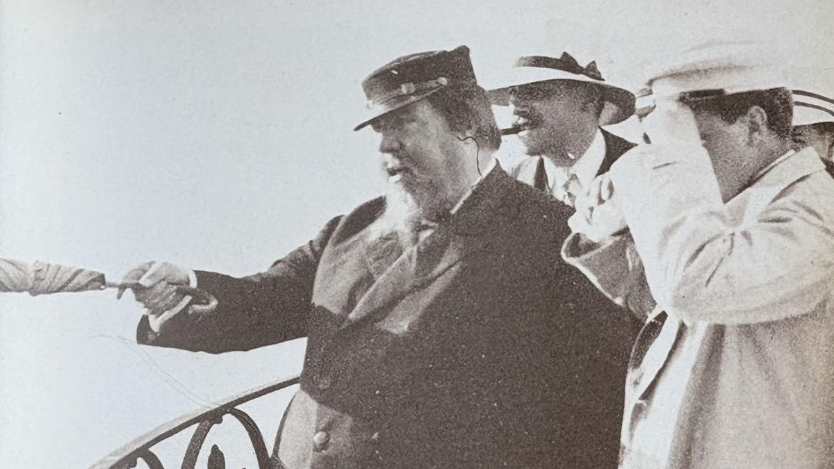 El archiduque Luis Salvador en Miramar (Mallorca)