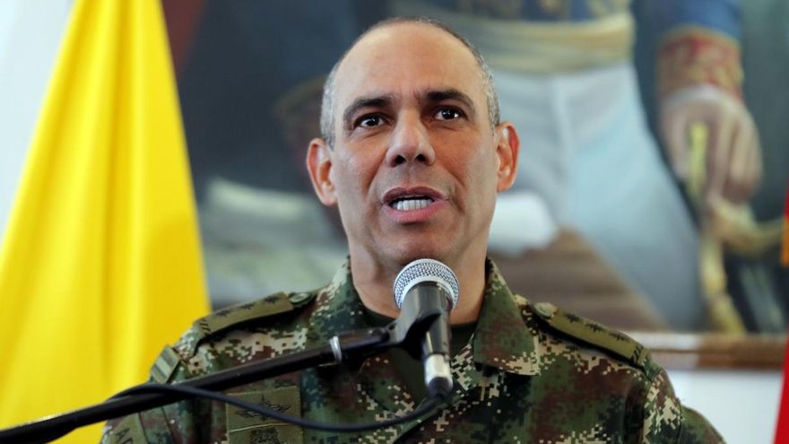 El comandante del Ejército de Colombia, general Eduardo Zapateiro.