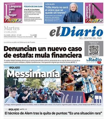 Los diarios del mundo, a los pies de un Messi eterno