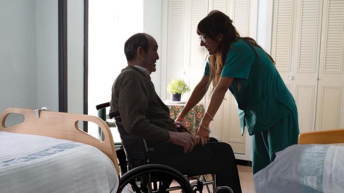 Imagen de archivo de una residencia de mayores