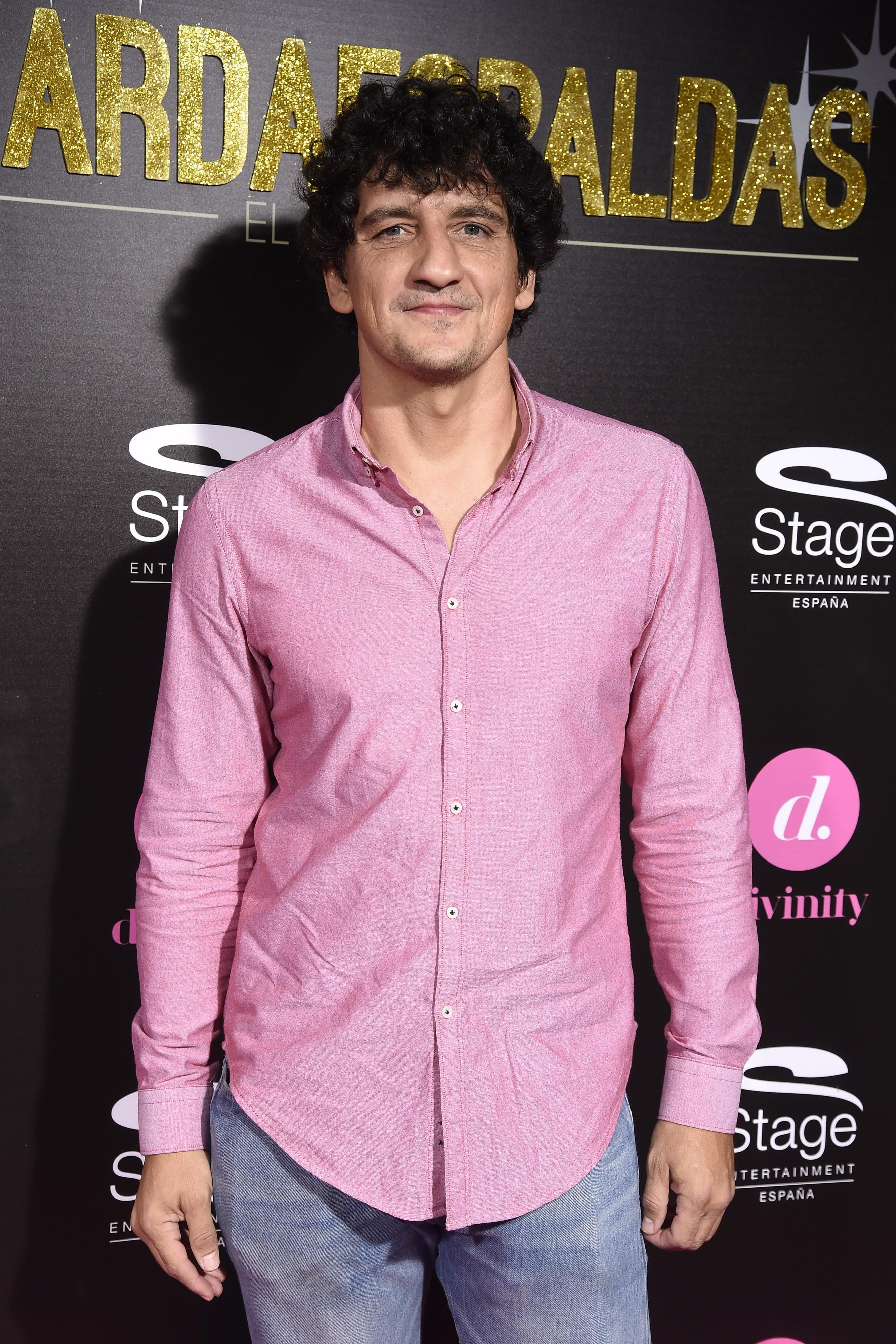 Jero García en la première del musical El Guardaespaldas