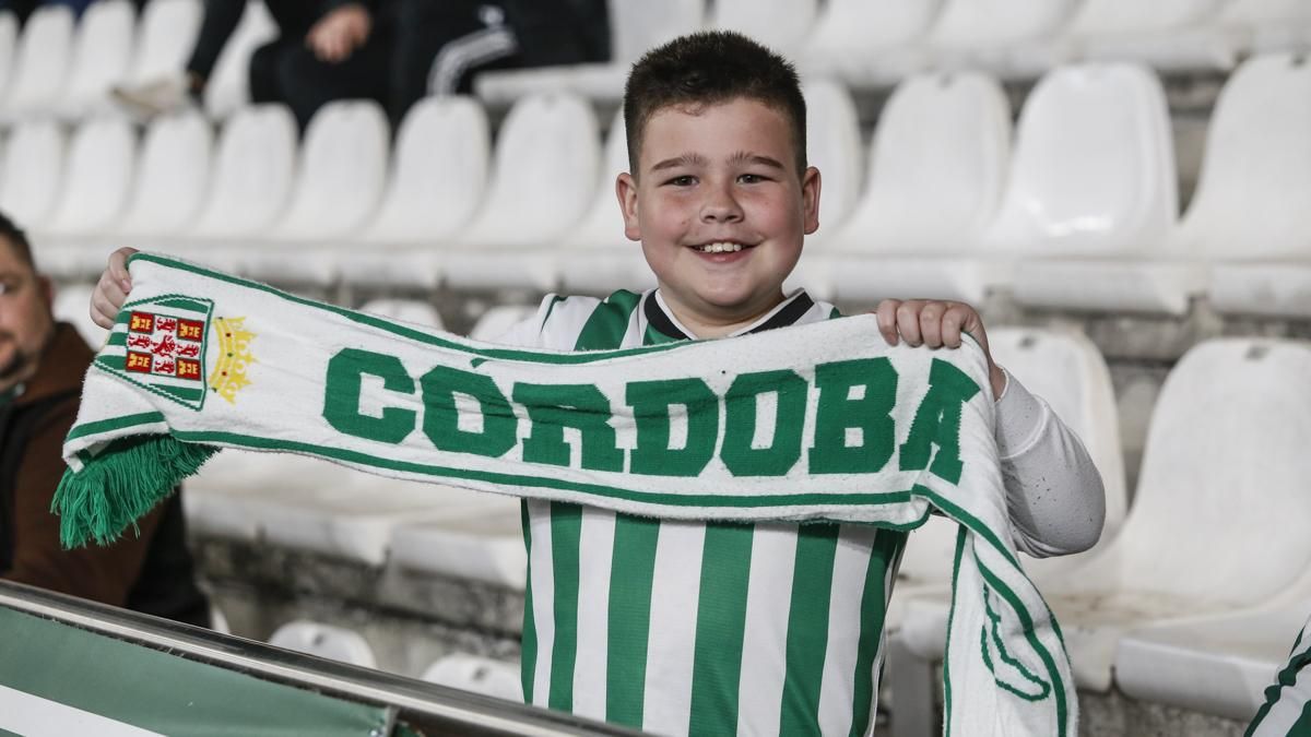 Grada Blanquiverde del Córdoba CF - FC Andorra