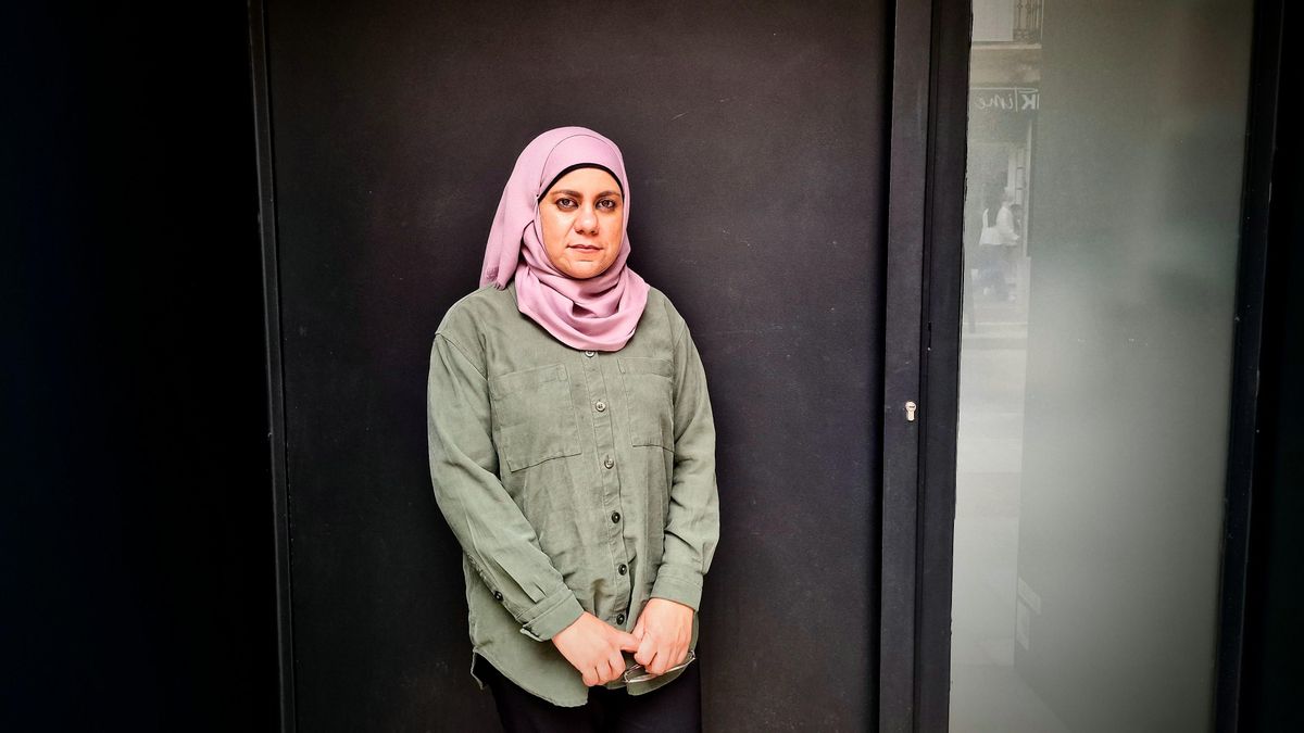 Tamador Akel, directora d'emergències de PARC, a València.