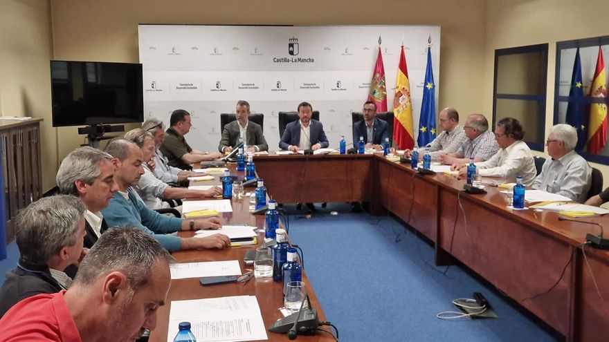 Reunión en la Consejería de Desarrollo Sostenible