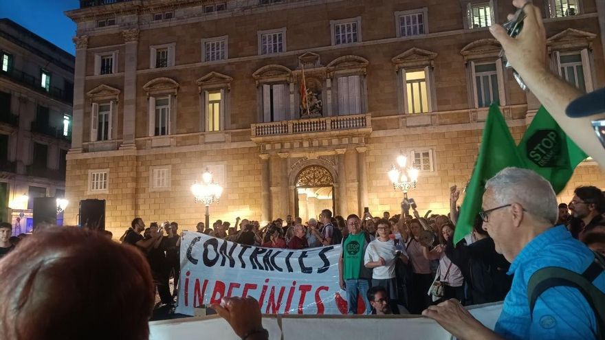 Cacerolada en Barcelona por la vivienda.