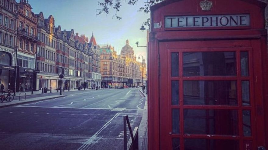 Londres durante el confinamiento