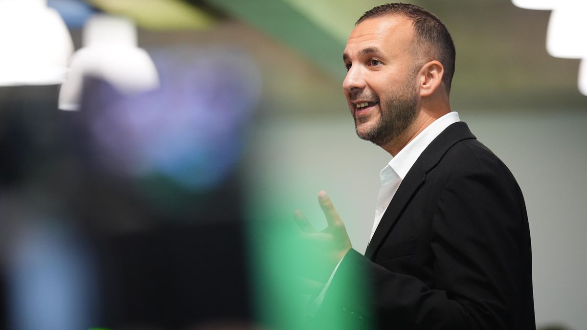 El líder del Partido Verde de Reino Unido, Zack Polanski.