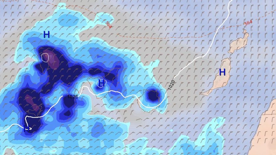 Alerta por lluvias en Tenerife: estos son los municipios afectados