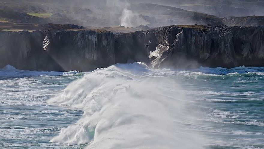 Bufones de Pría después de una tormenta