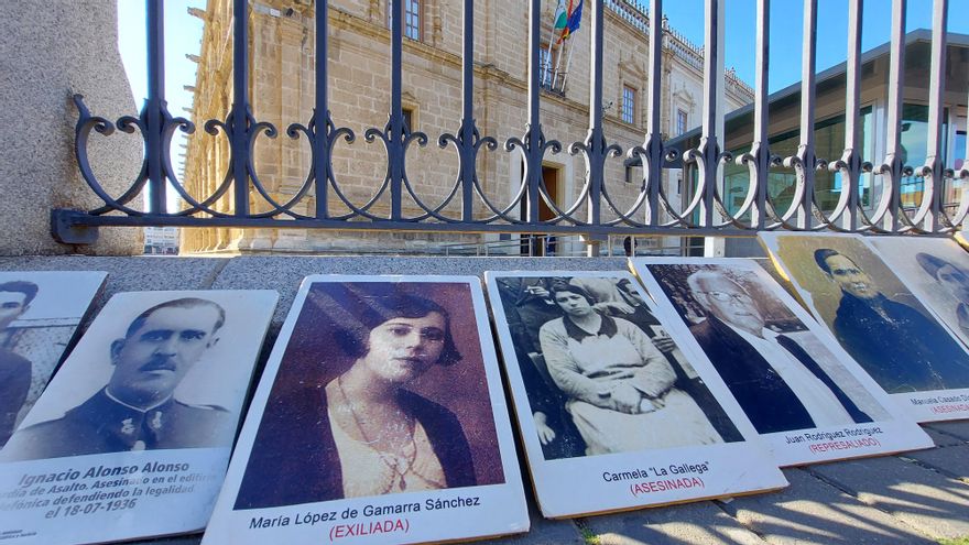 Fotografías de represaliados por el franquismo en Andalucía