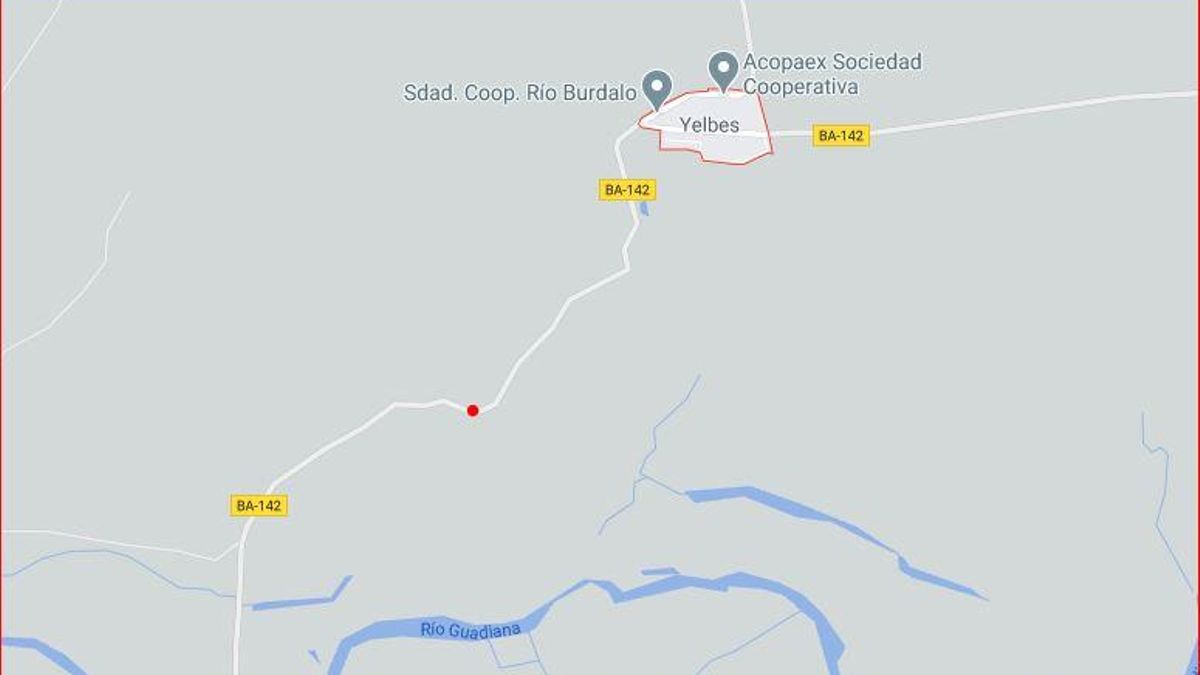 El suceso fue cerca de Yelbes en la carretera a Valdetorres