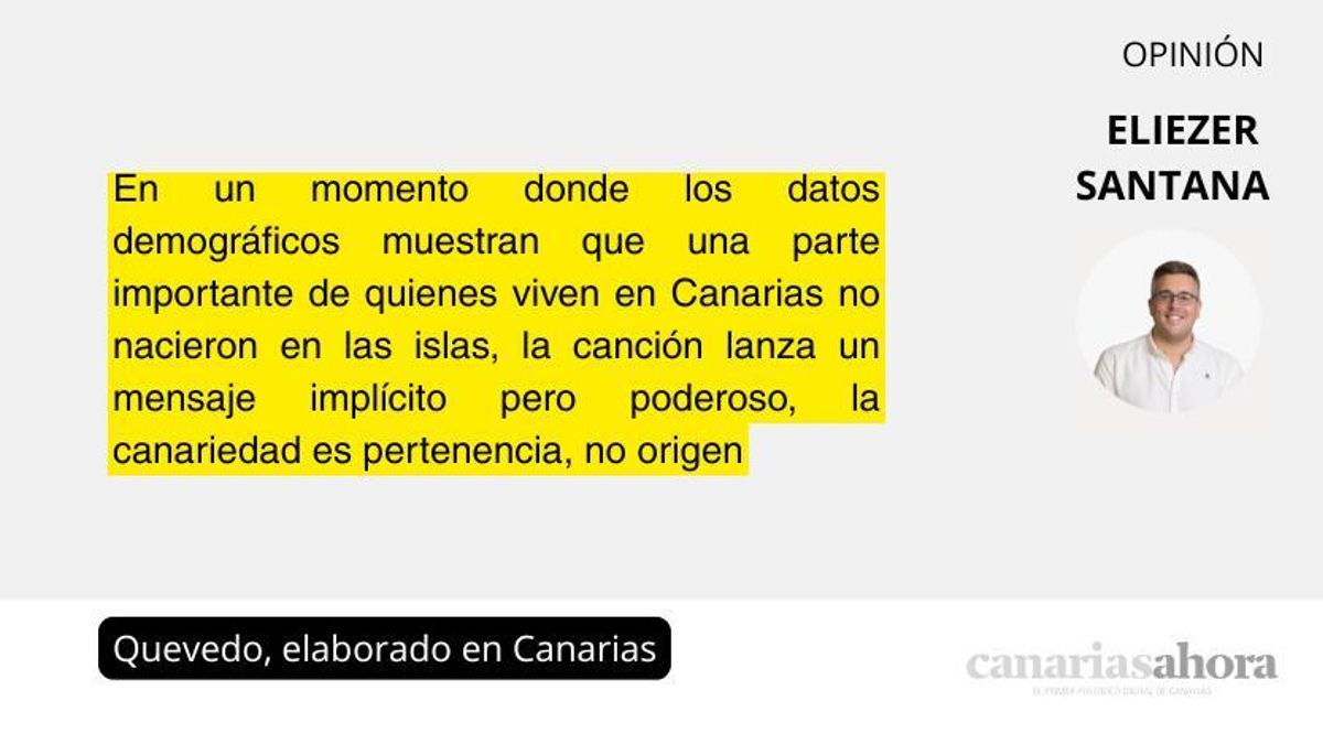 Quevedo, elaborado en Canarias