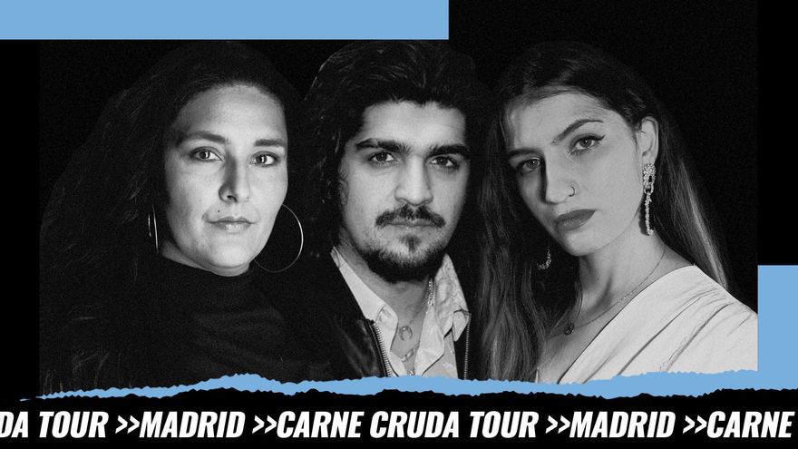 Silvia Agüero, Israel Fernández y Noelia Cortés