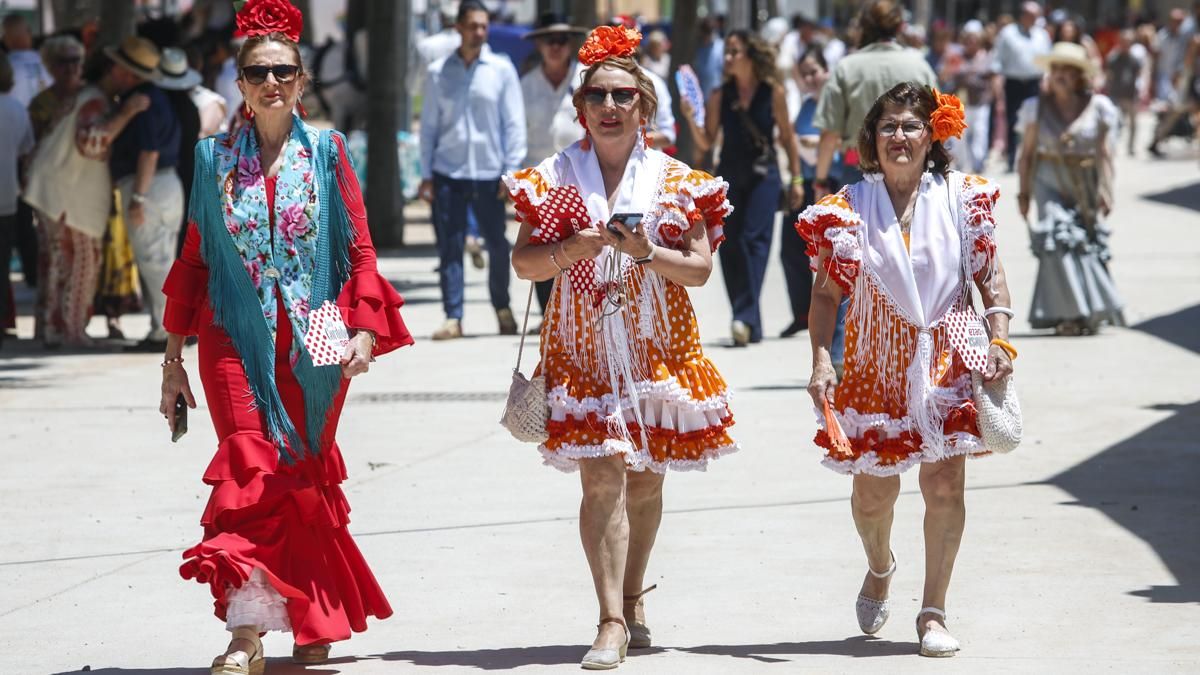 Ambiente del jueves de Feria