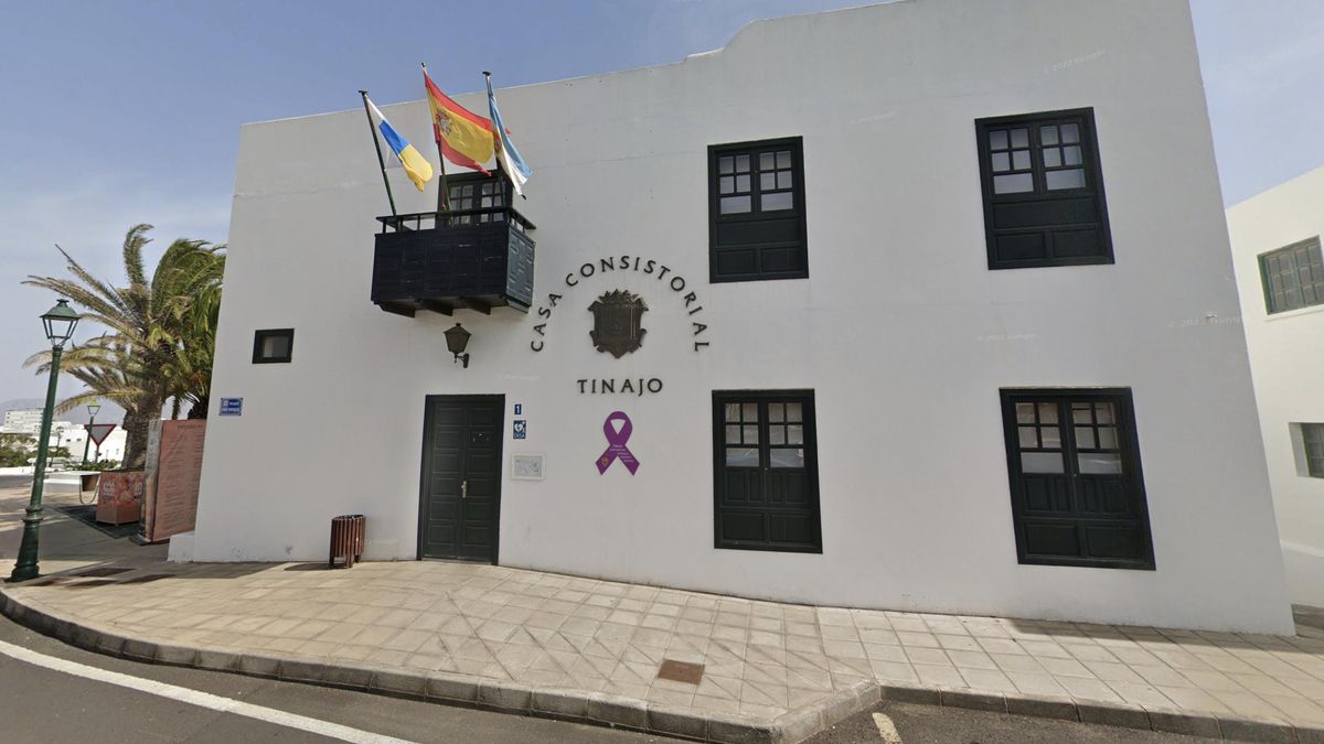 Ayuntamiento de Tinajo, en Lanzarote.