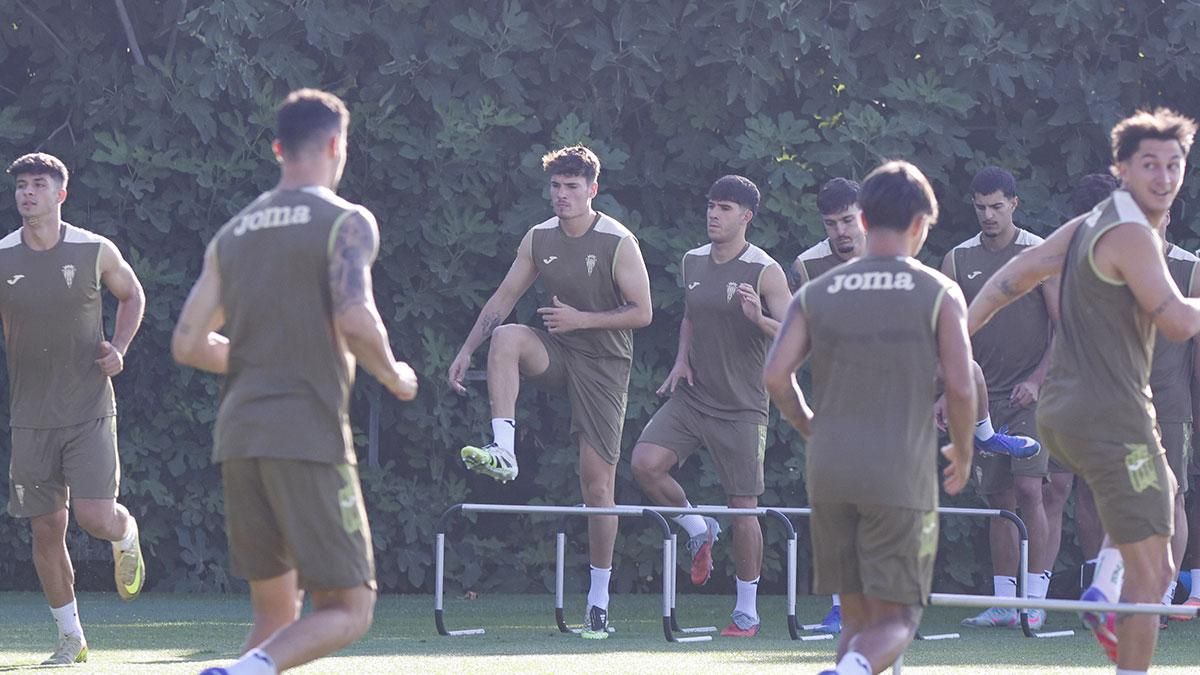 Primer entrenamiento de pretemporada del Córdoba CF, en imágenes