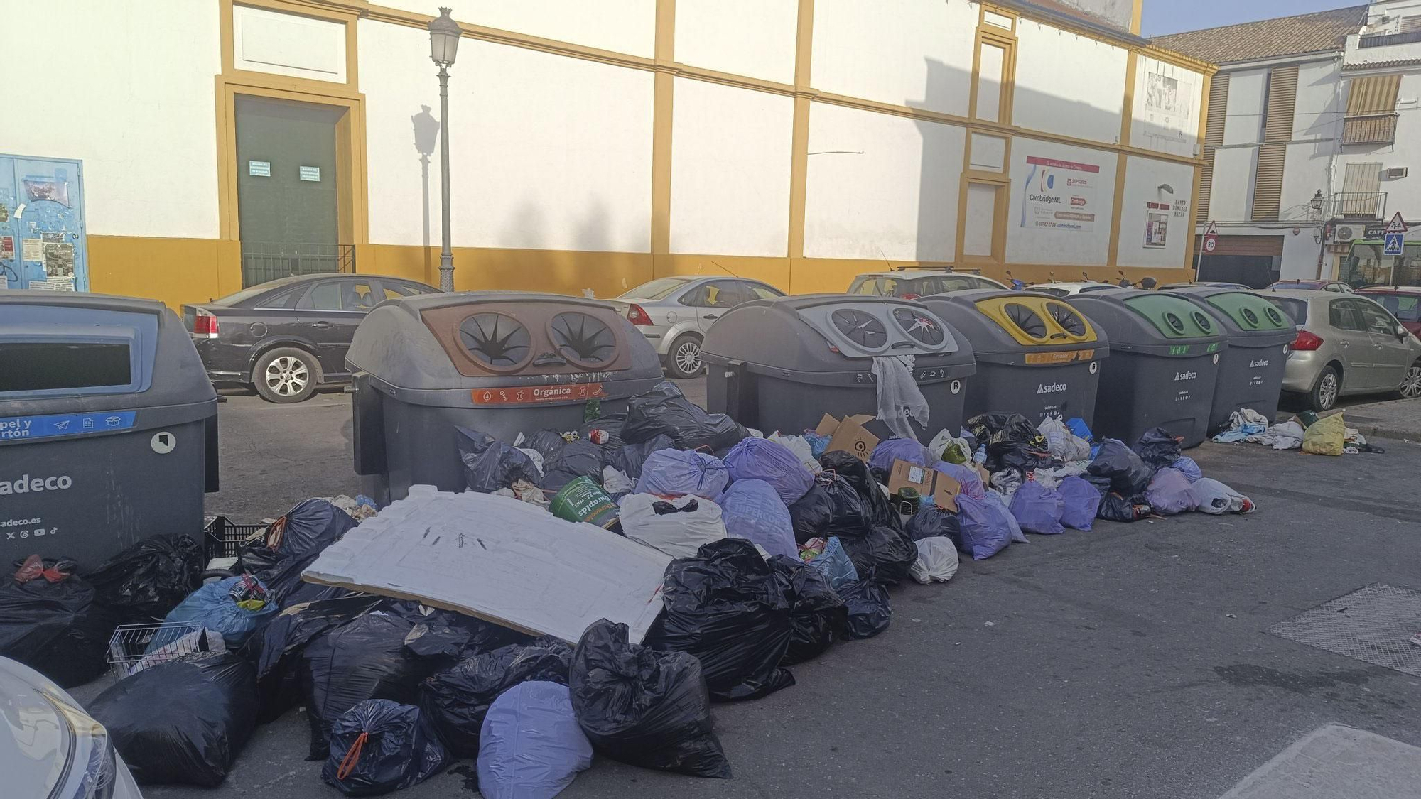 Las quejas e imágenes de la basura sin recoger se multiplican por la ciudad