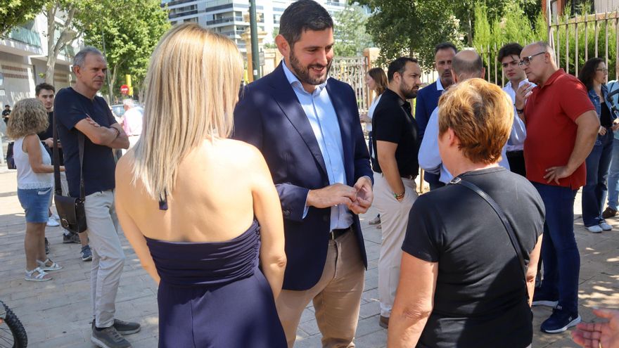 El portavoz de Vox en las Cortes de Aragín, Alejandro Nolasco.