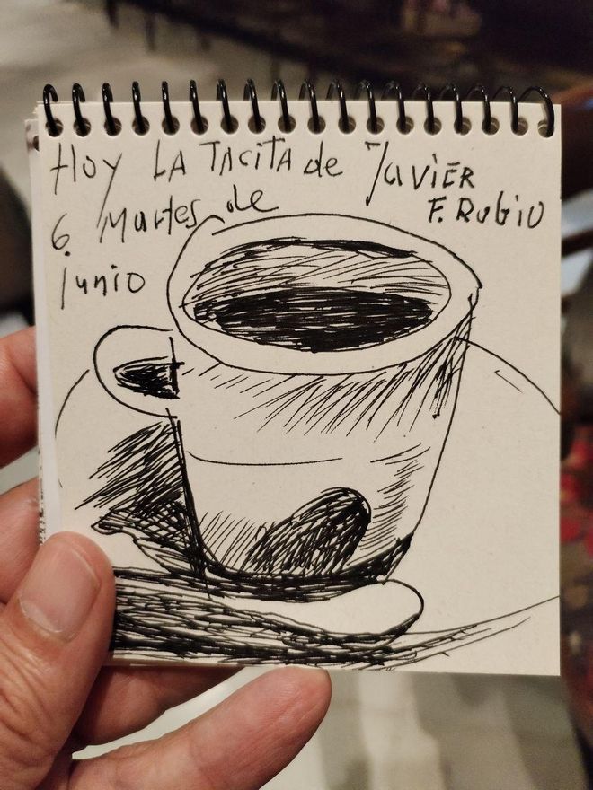 Dibujo de Gloria Torner.