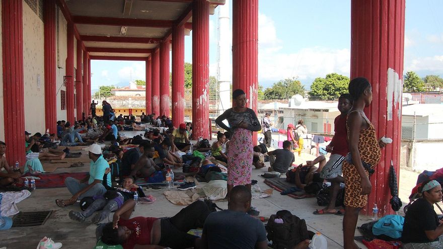 La caravana migrante avanza fortalecida por el sur de México