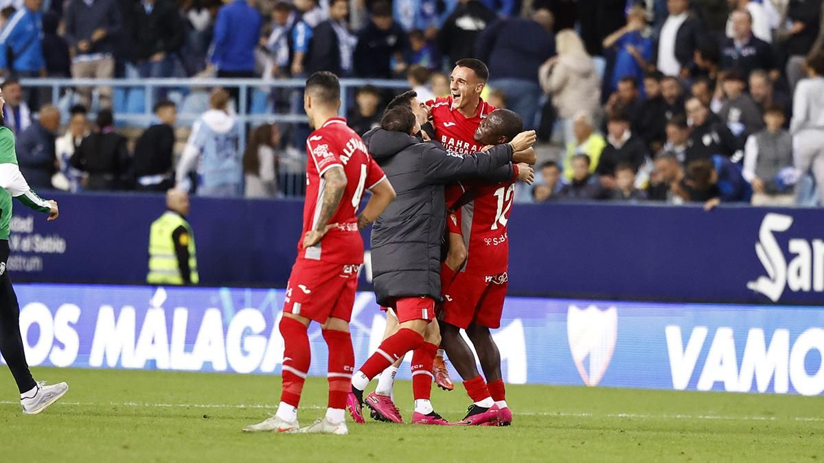 Las imágenes del Málaga CF - Córdoba CF