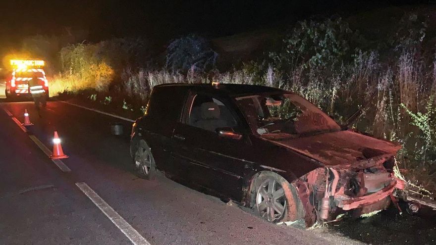 Accidente de tráfico en Berrioplano.