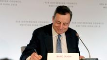 Mario Draghi, presidente del Banco Central Europeo.