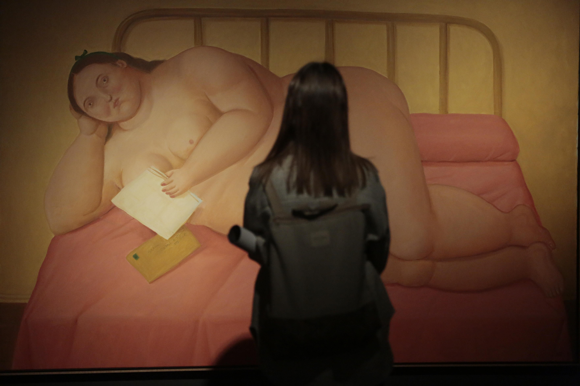 Una imagen de la última exposición de Botero celebrada en España y clausurada el pasado 3 de septiembre en València, en la Fundación Bancaja