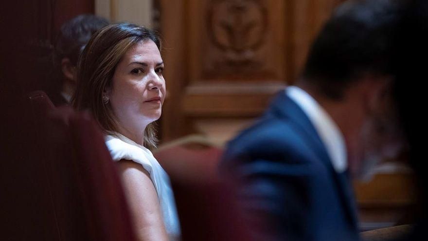 La concejala tránsfuga de Ciudadanos en el Ayuntamiento de Santa Cruz de Tenerife, Evelyn Alonso