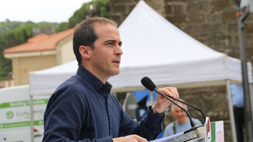 El presidente del Bizkai Buru Batzar, Iñigo Ansola