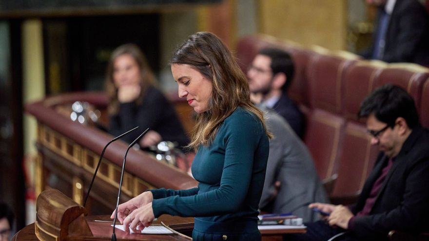 La ministra de Igualdad, Irene Montero.