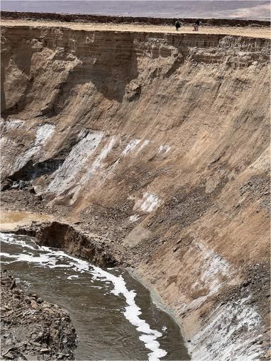 En el valle del Mar Muerto se pueden encontrar minerales salinos y tierra arcillosa