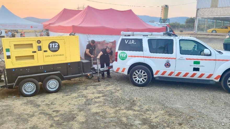 La Junta de Extremadura da por controlado el incendio de Jarilla y desactiva el nivel 1 de alarma