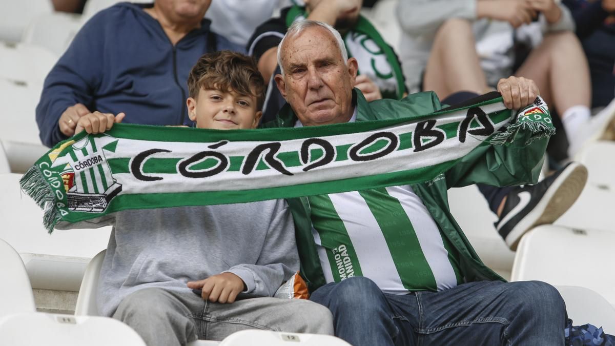 Grada Blanquiverde del Córdoba CF - Granada CF