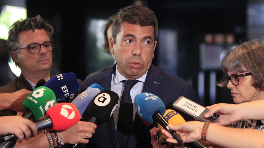 Mazón agradece a Vox que esté "a la altura" para los presupuestos de la reconstrucción