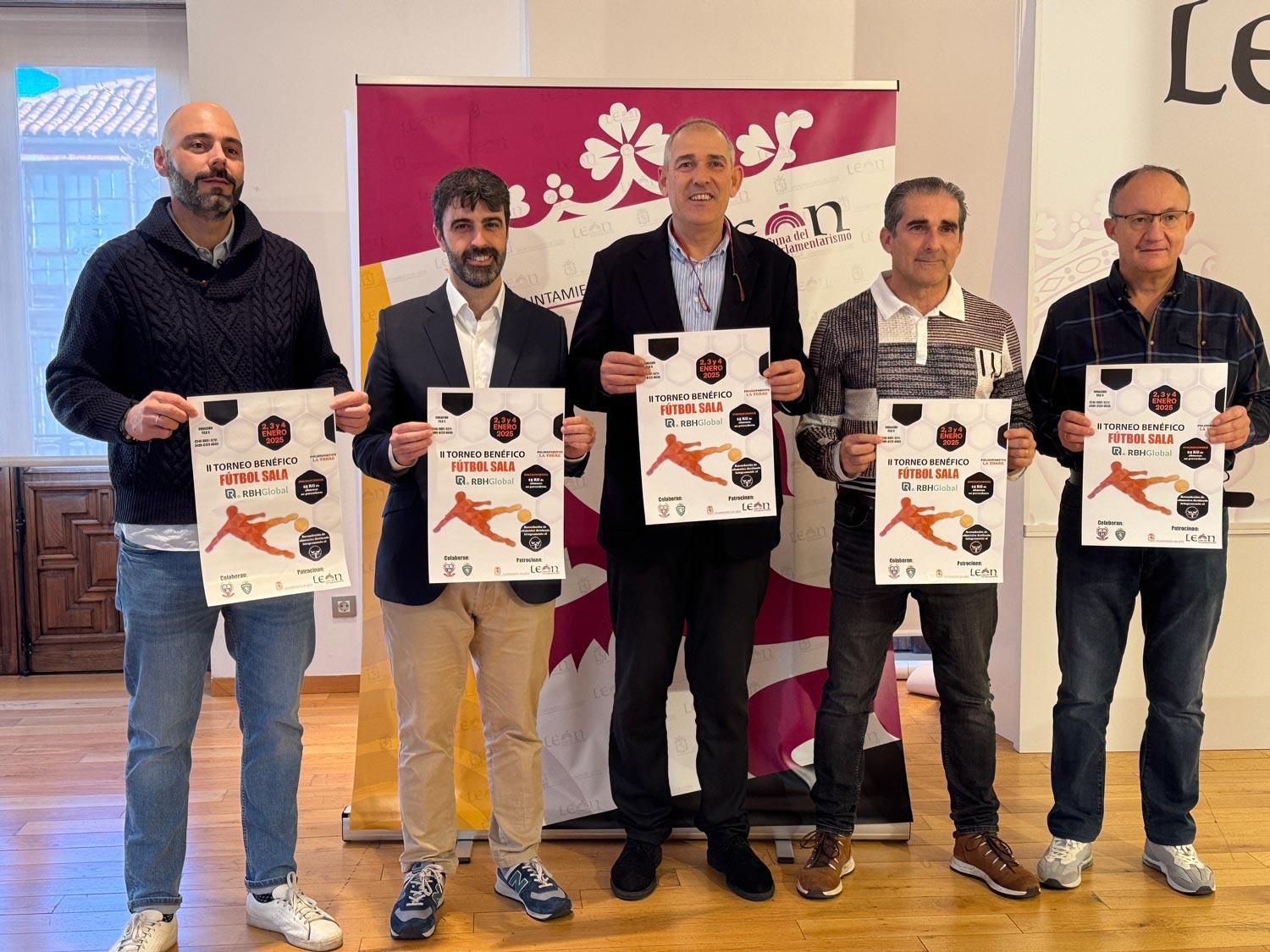 Presentación del segundo Torneo de Fútbol Sala RBH Global.