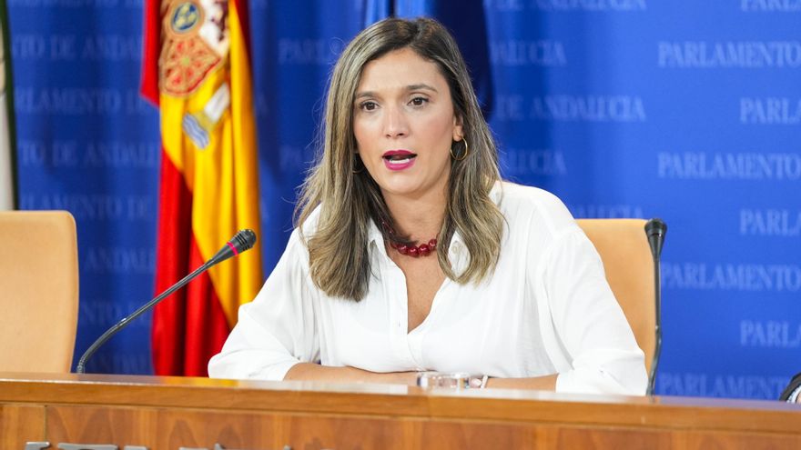 La portavoz de los socialistas andaluces, María Márquez